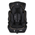 Seggiolino auto MONI i-SIZE 76-150 cm nero con inserti beige