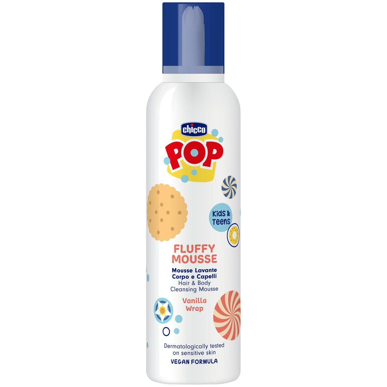 Mousse Lavante Corpo&Capelli Vanilla Wrap 200 Ml
