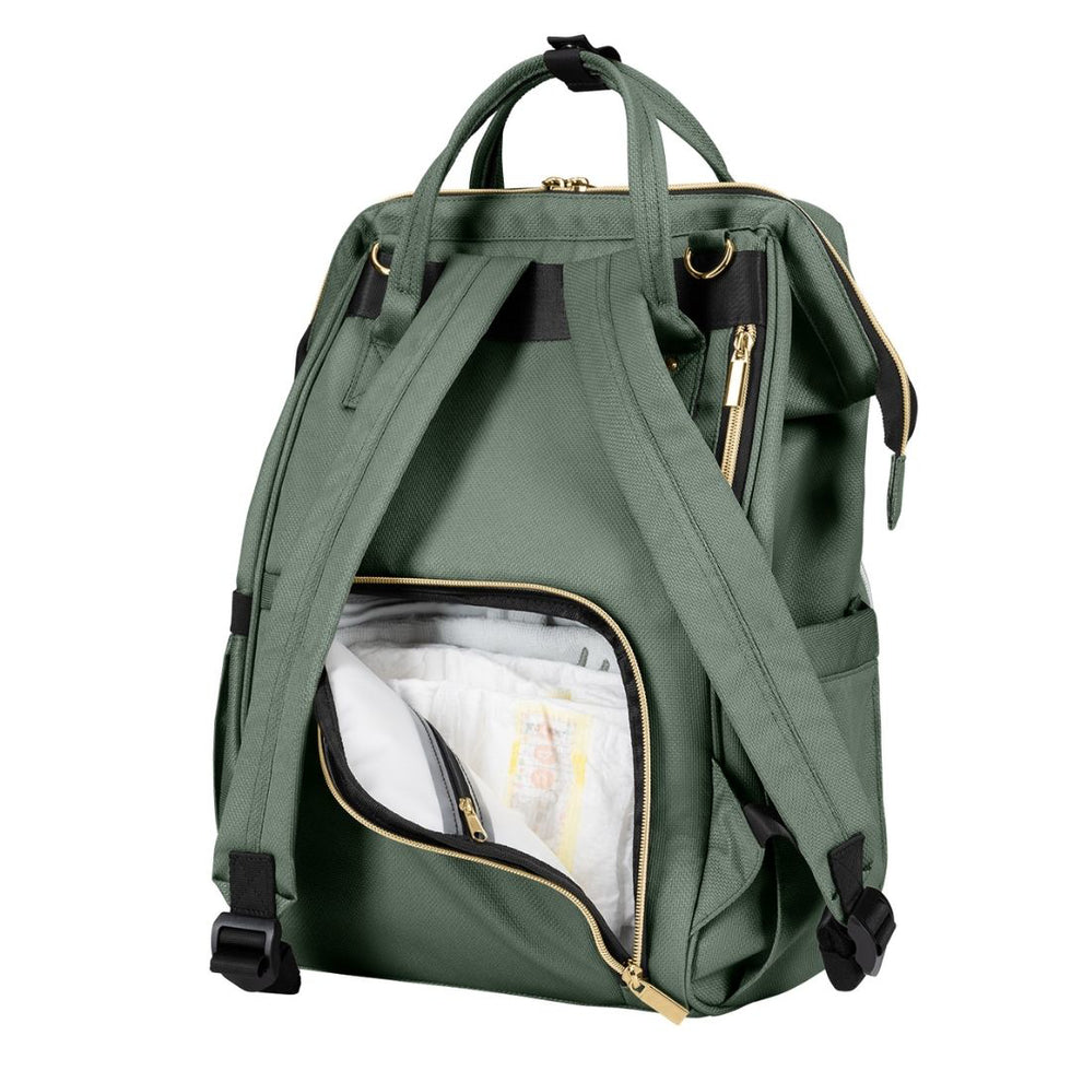 KikkaBoo® Zaino fasciatoio Army Green
