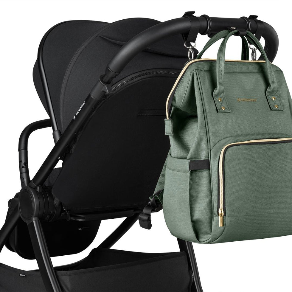 KikkaBoo® Zaino fasciatoio Army Green