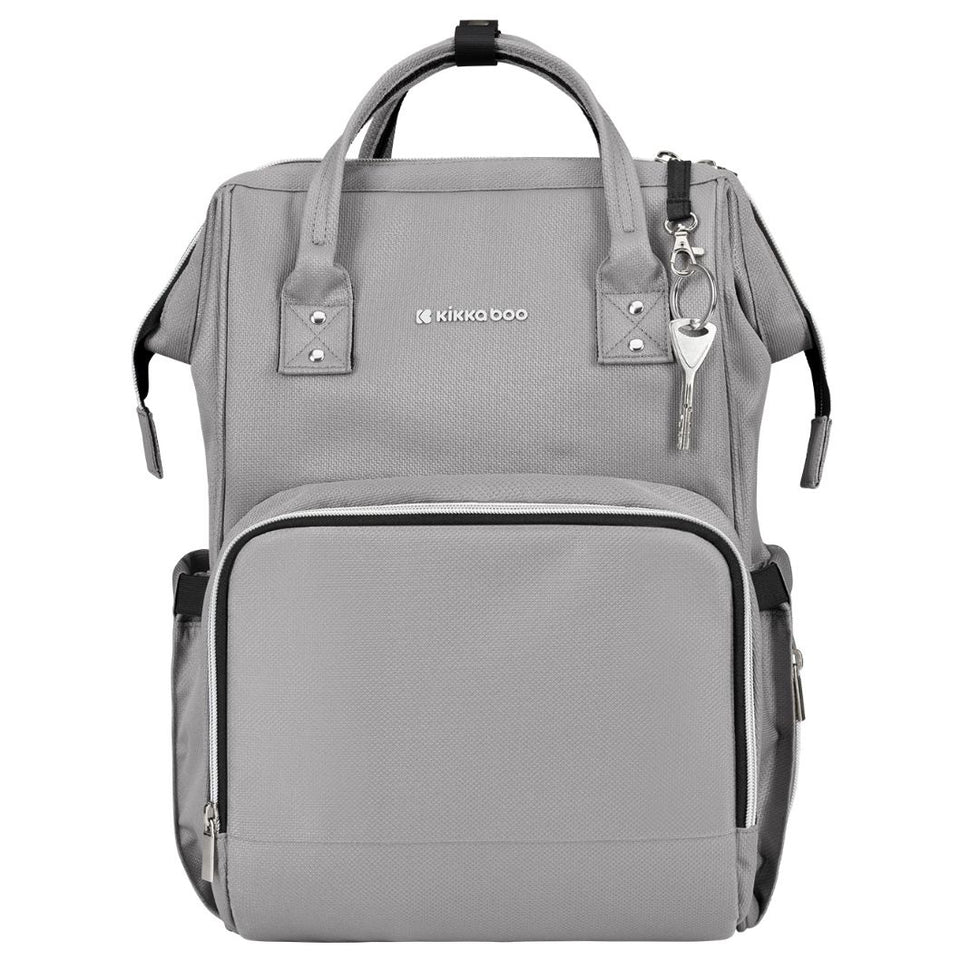 KikkaBoo® Zaino fasciatoio Light Grey