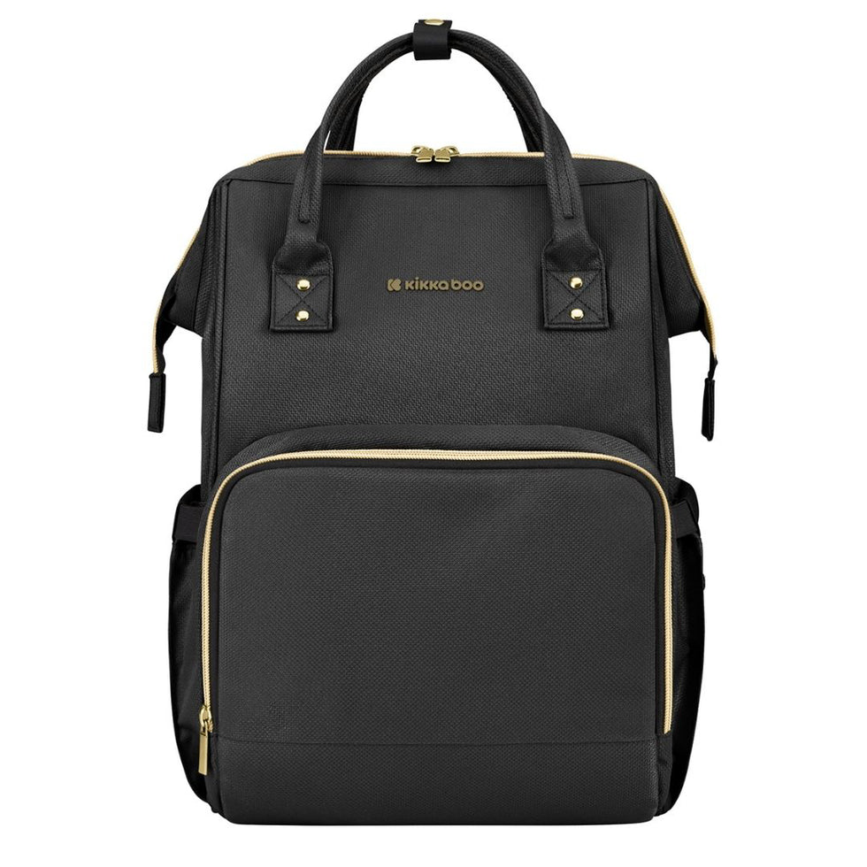 KikkaBoo® Zaino fasciatoio Black & Gold 2025