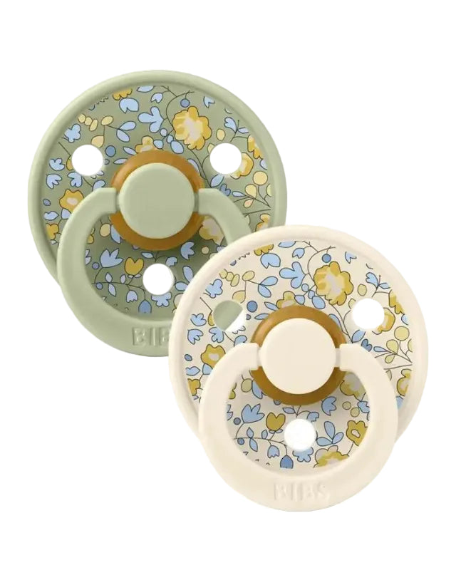 BIBS x LIBERTY Colour Ciucci Confezione da 2 Eloise - Sage Mix 0.6