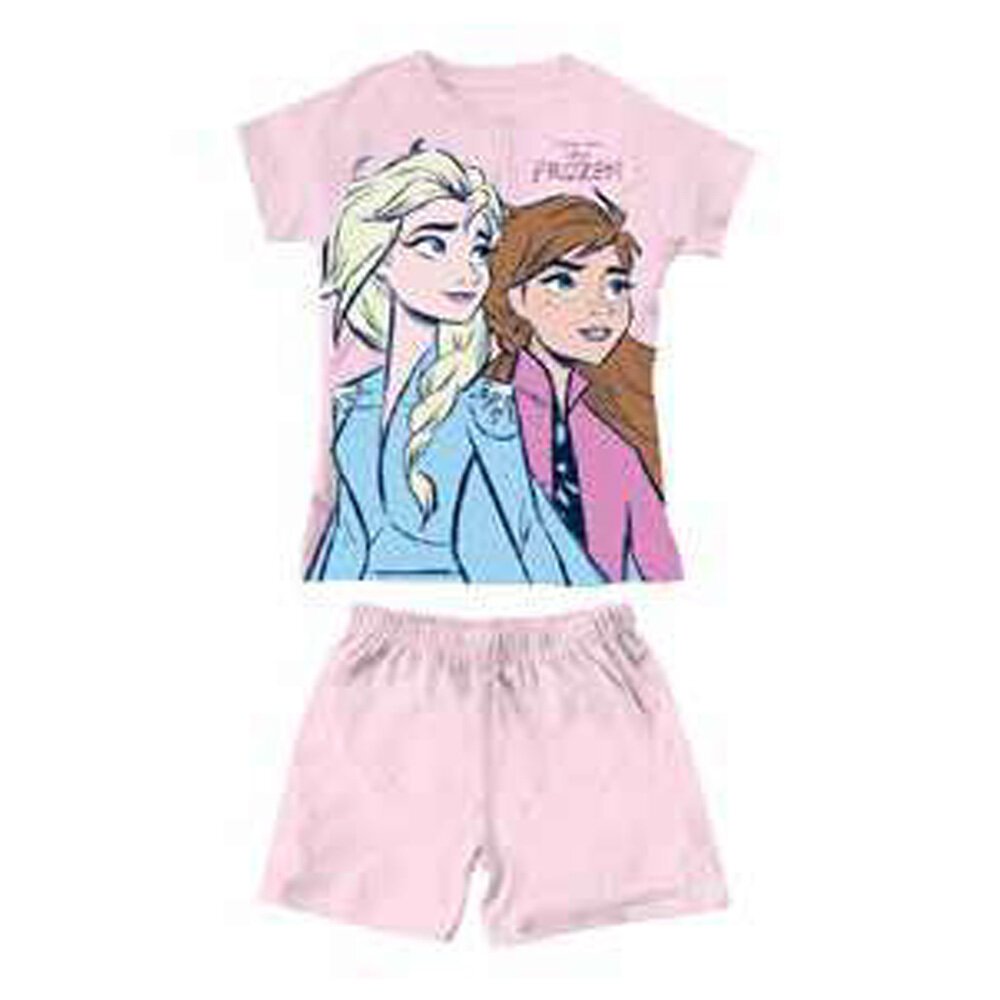 Pigiama cotone Disney Frozen estivo bambina