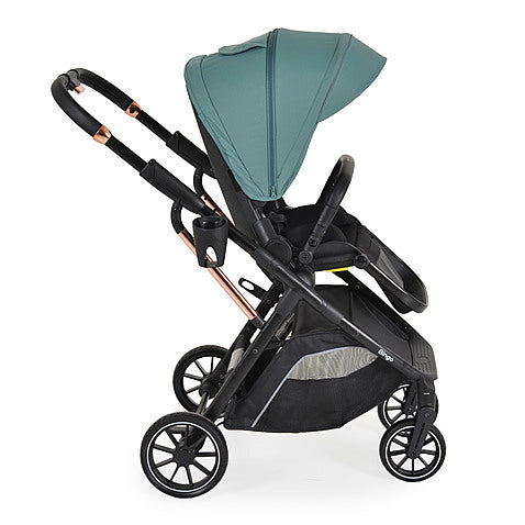 Passeggino Moni Bingo Fronte Mamma e Fronte Strada con Coprigambe, Borsa e Porta Biberon Omologato 0/22kg vari colori