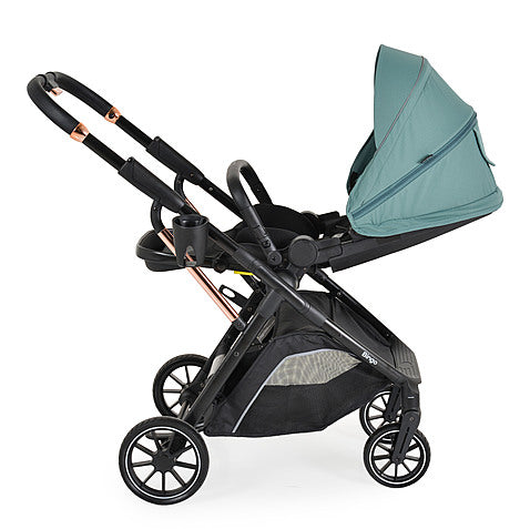 Passeggino Moni Bingo Fronte Mamma e Fronte Strada con Coprigambe, Borsa e Porta Biberon Omologato 0/22kg vari colori