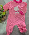 TUTINA MANICA LUNGA COTONE NEONATA FEMMINA PASTELLO