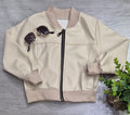 Jacket ecopelle beige