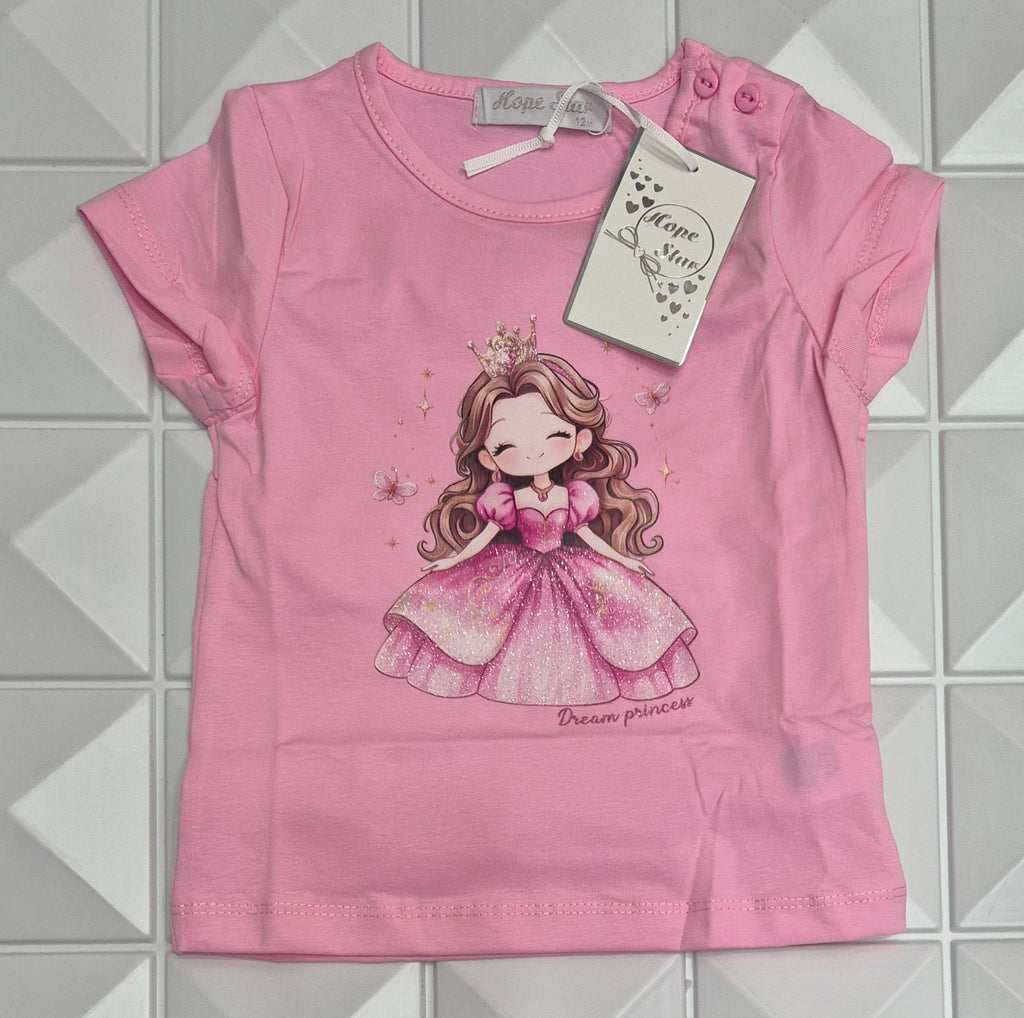 T-shirt in jersey di cotone stampato