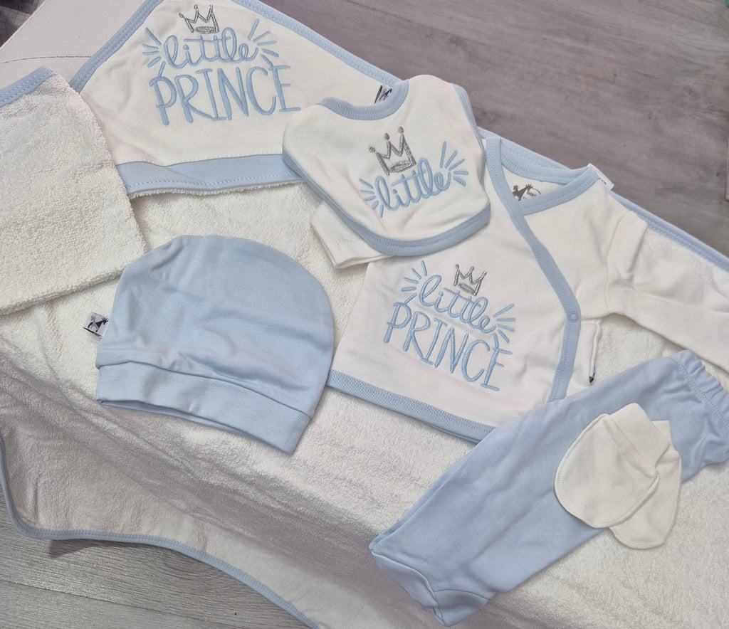 Set nascita principino 7 pezzi