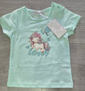 T-shirt verde tiffany
