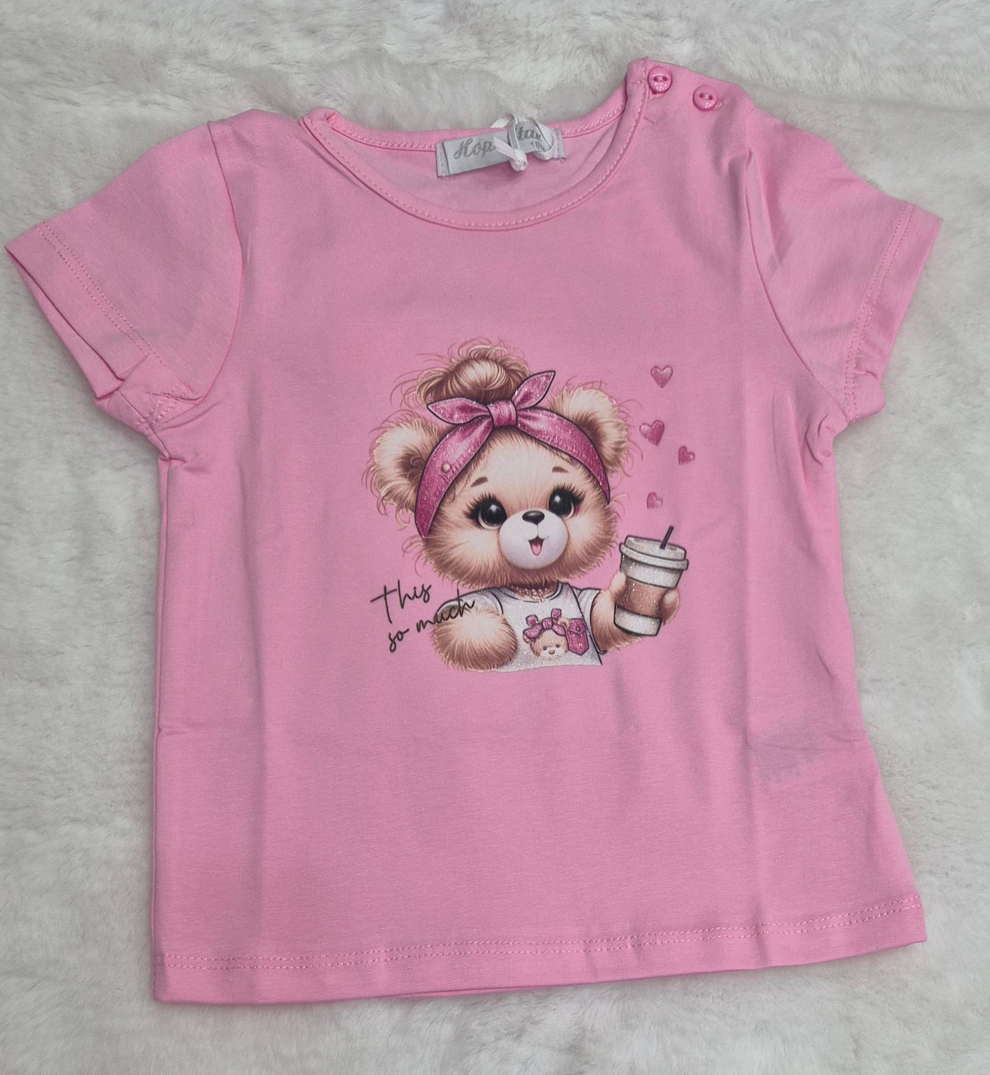 T-shirt neonata da 12 a 36 mesi