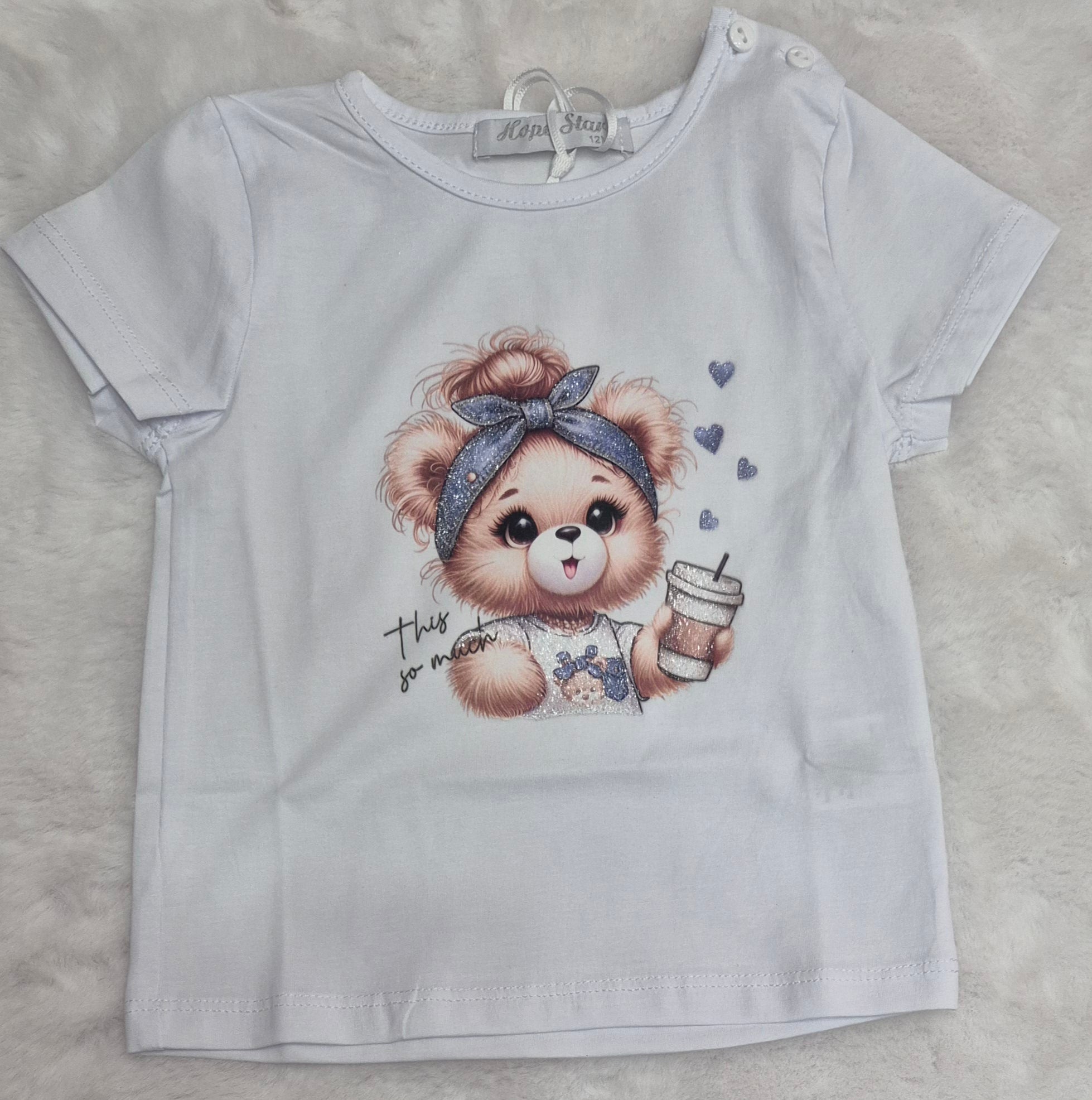 T-shirt neonata da 12 a 36 mesi