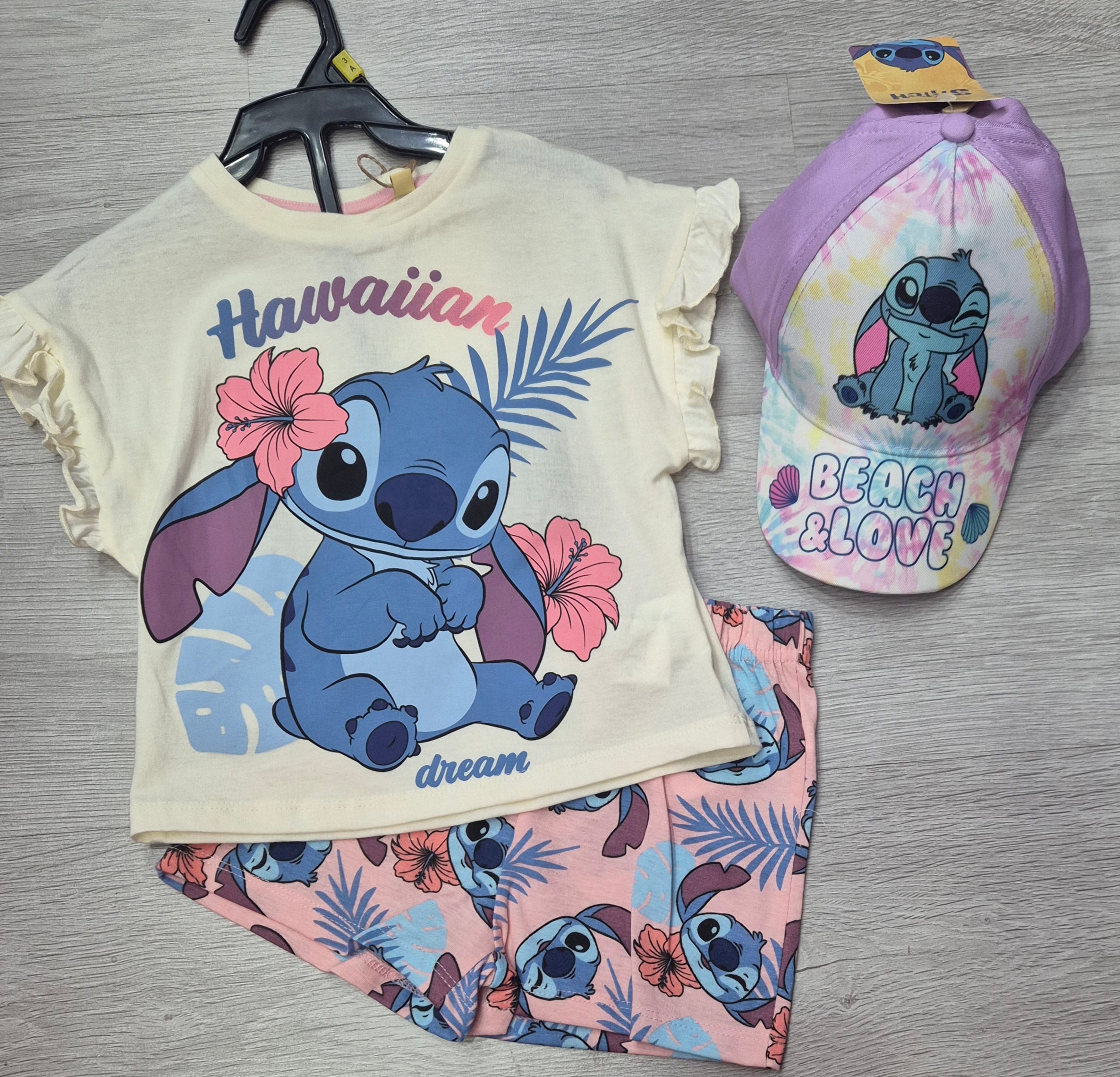 Completo bambina STITCH