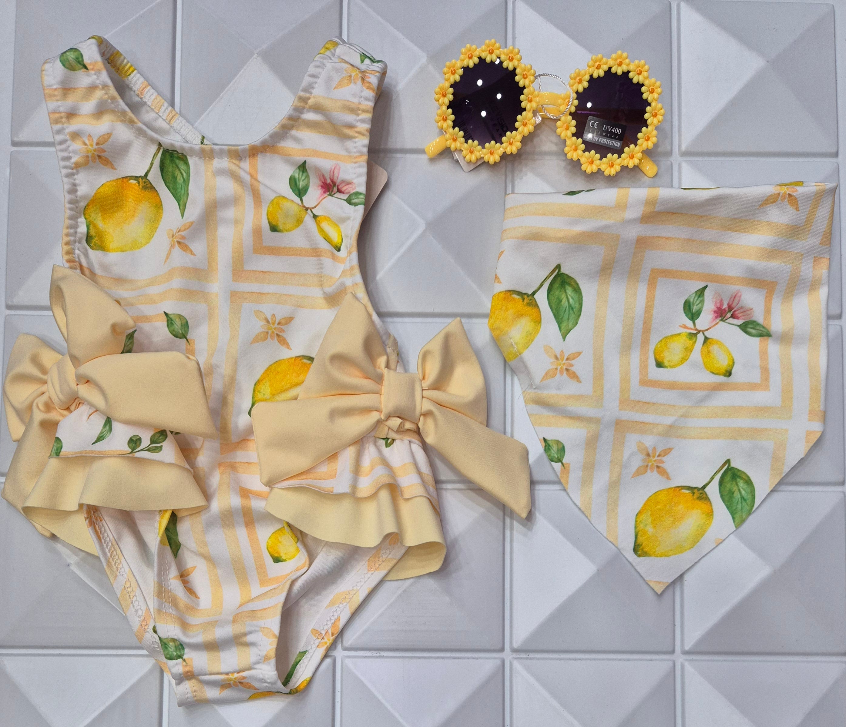 Costume intero con fiocchi LIMONI