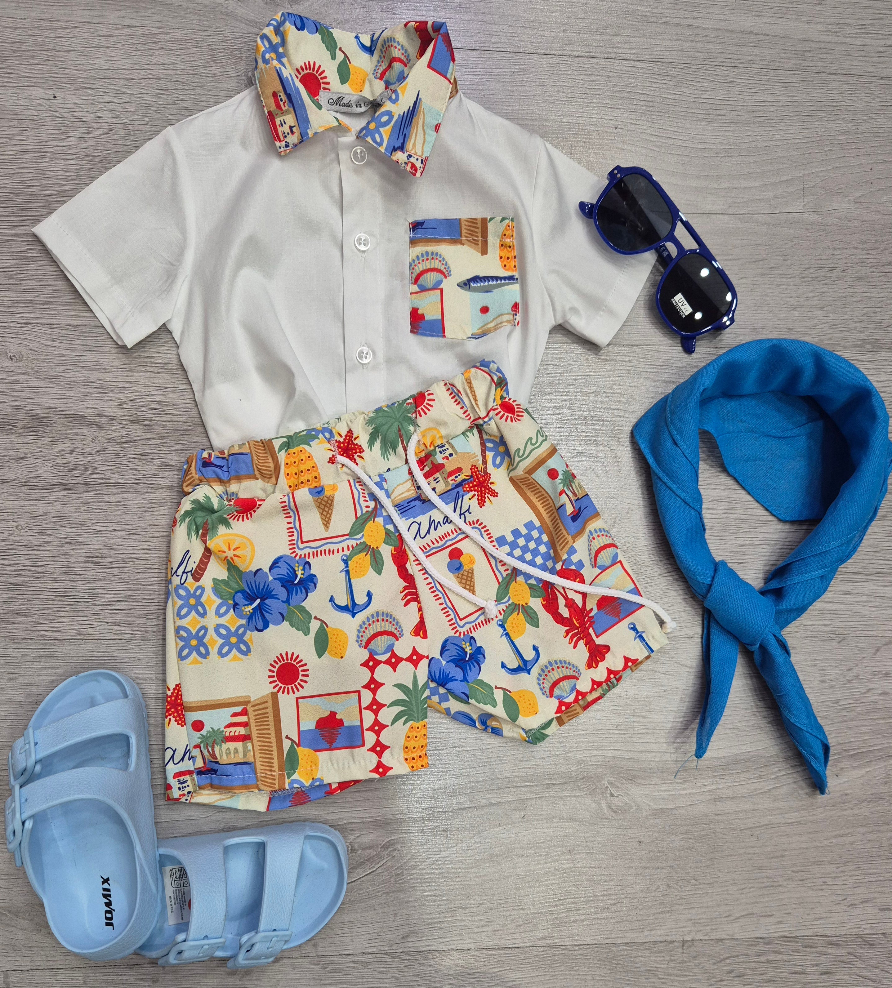 Completo mare camicia + costume