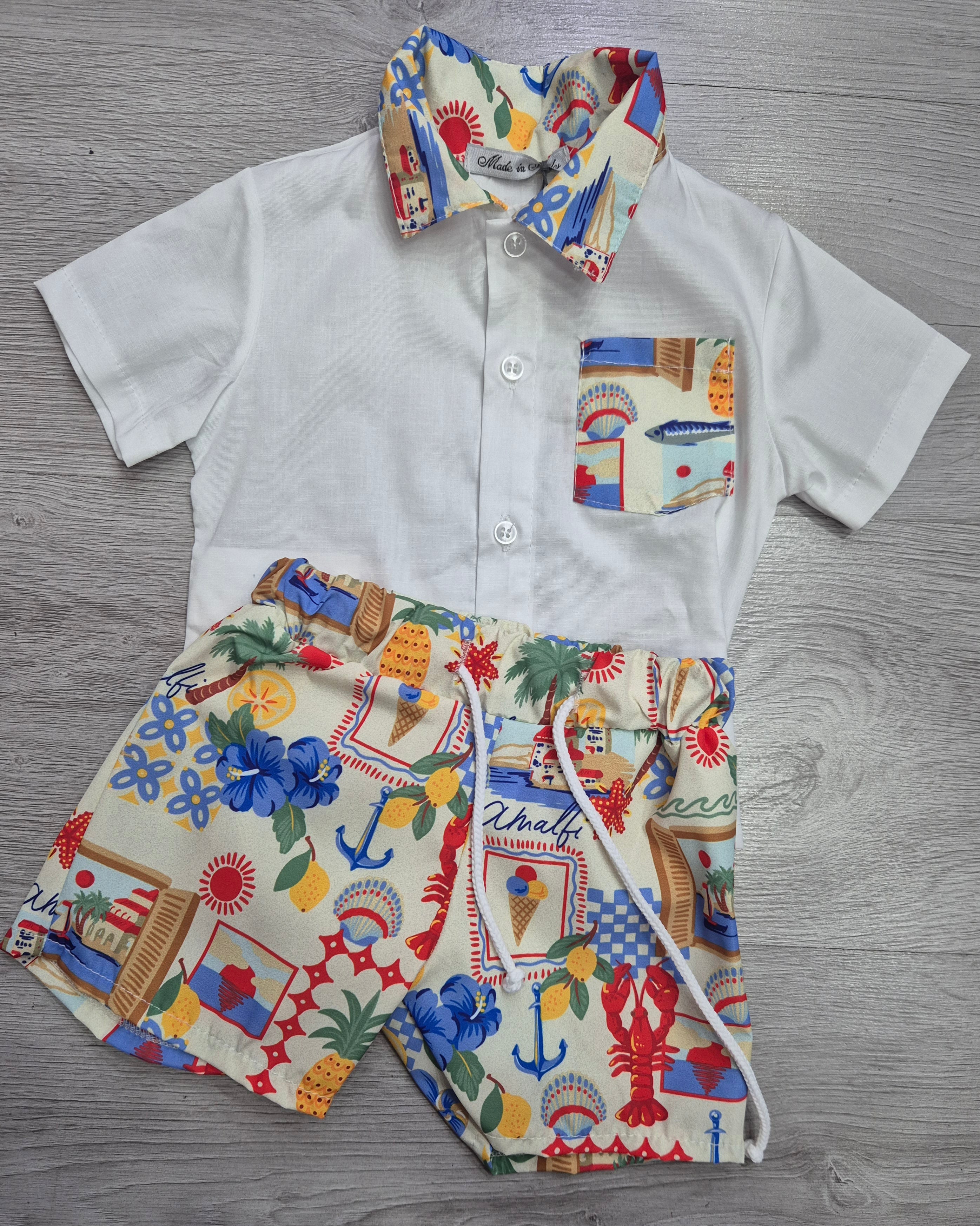 Completo mare camicia + costume