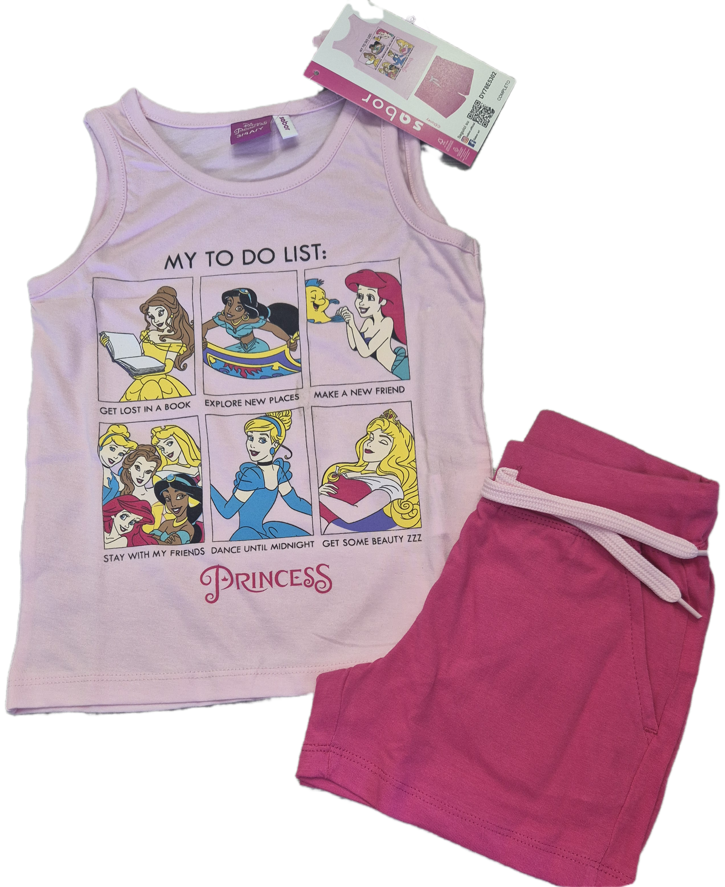 Completo estivo da bambina Principesse Disney di  Sabor