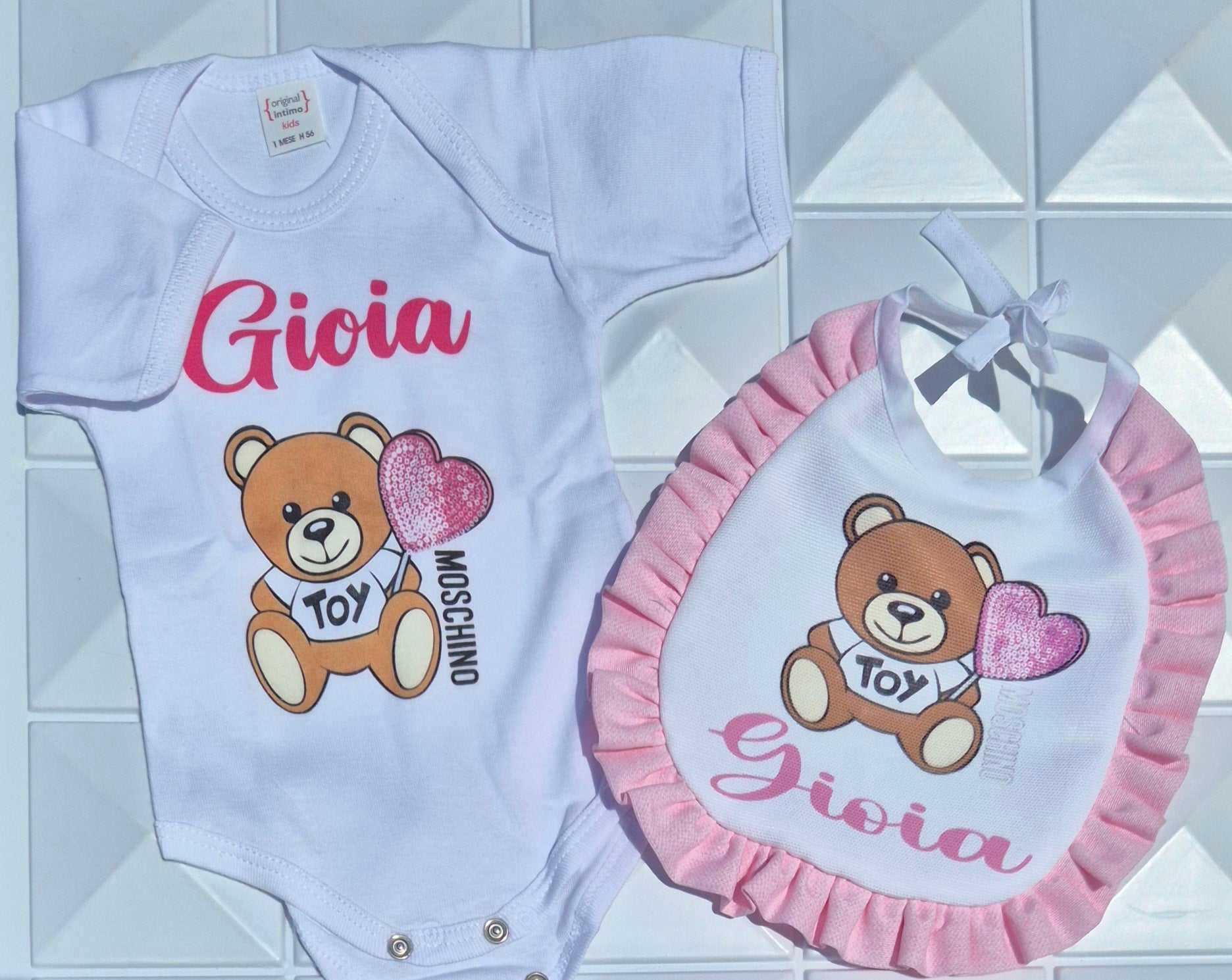 Set nascita personalizzato TEDDY