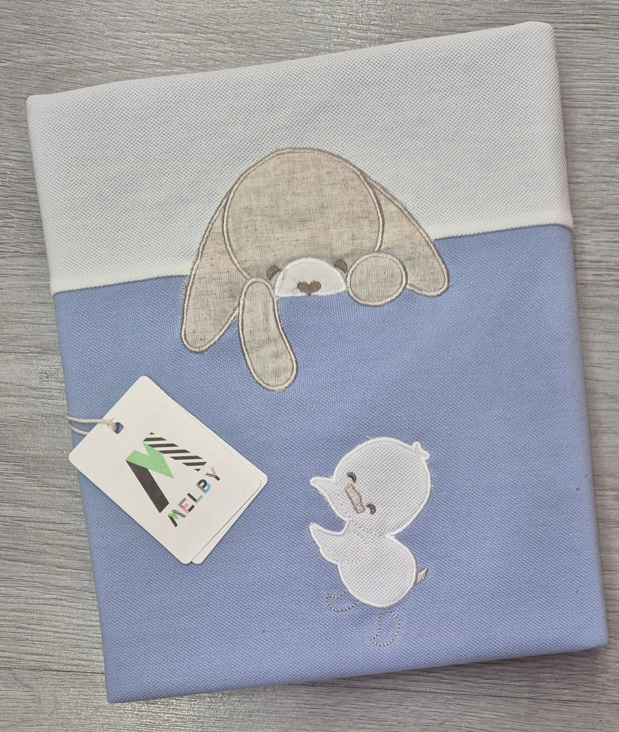 Copertine COTONE con fantasia neonati MELBY