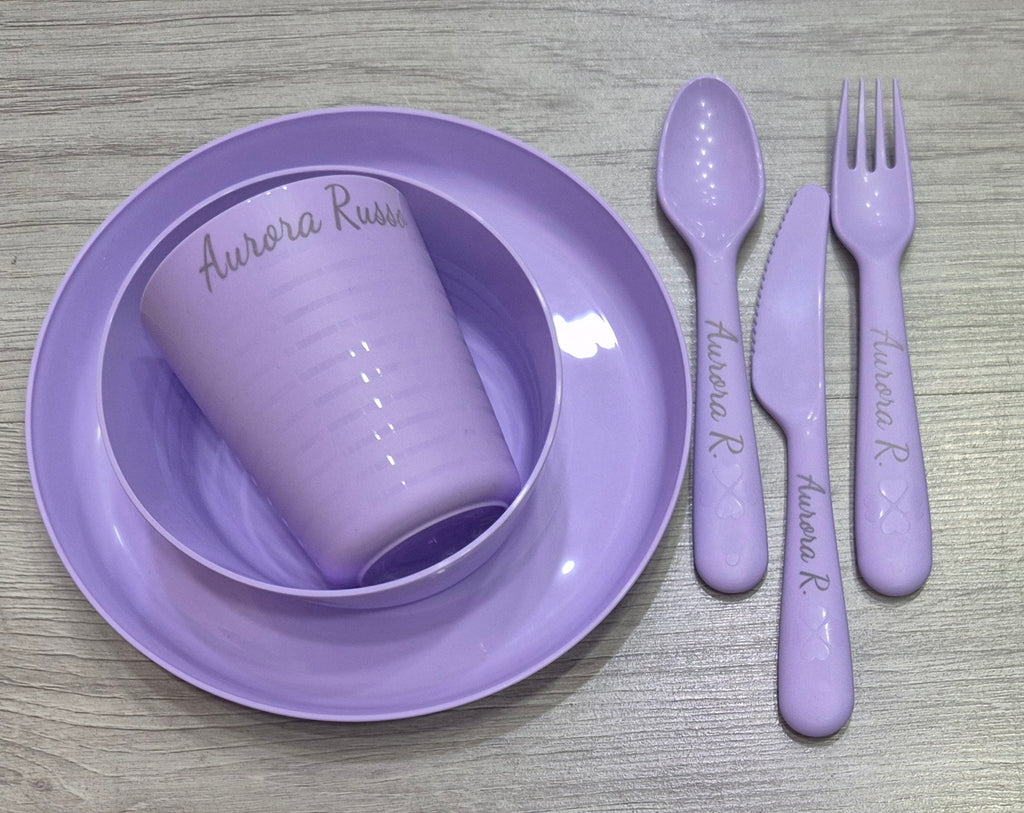 SET PAPPA PERSONALIZZATO - LILLA