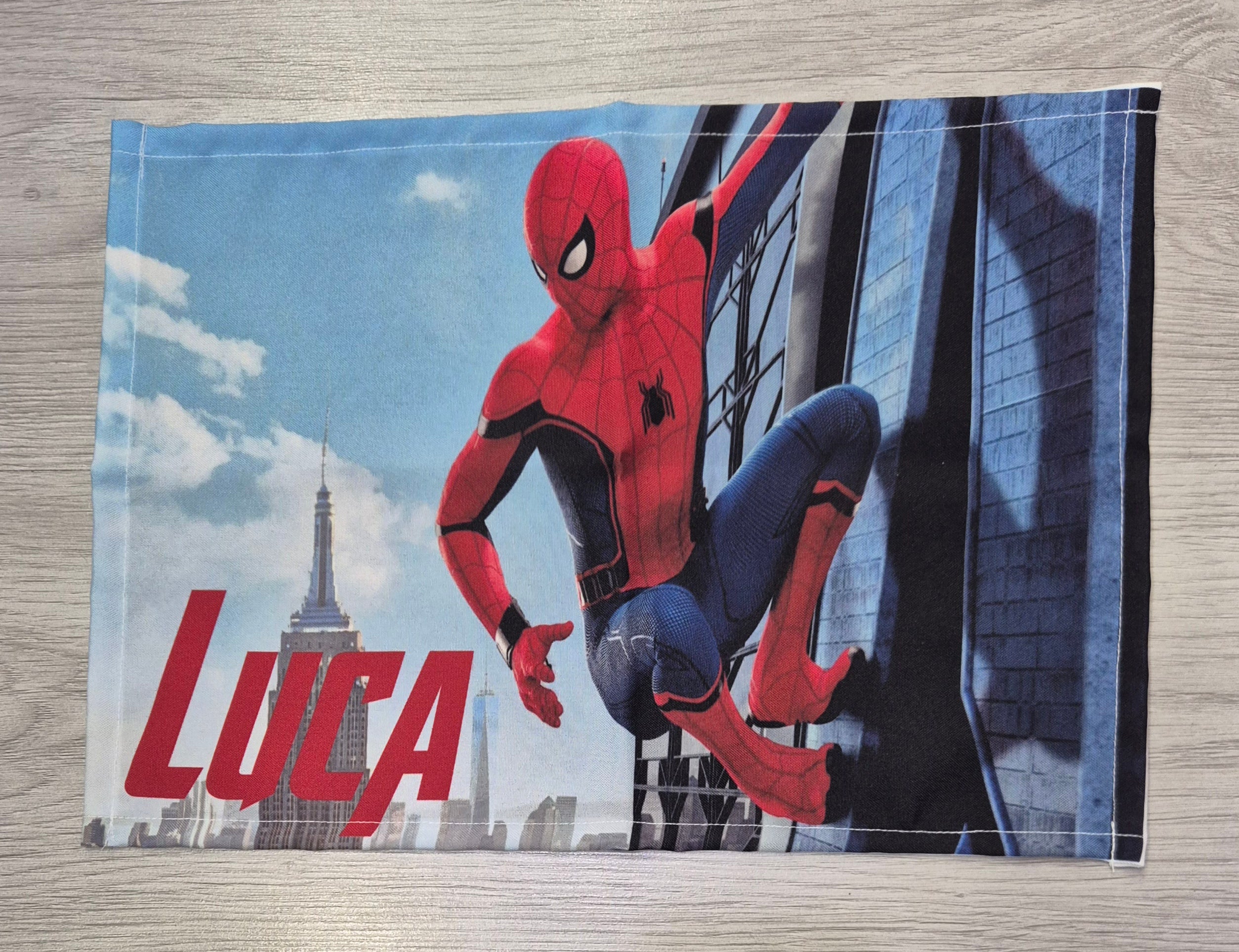 SET SCUOLA PERSONALIZZATO - spiderman