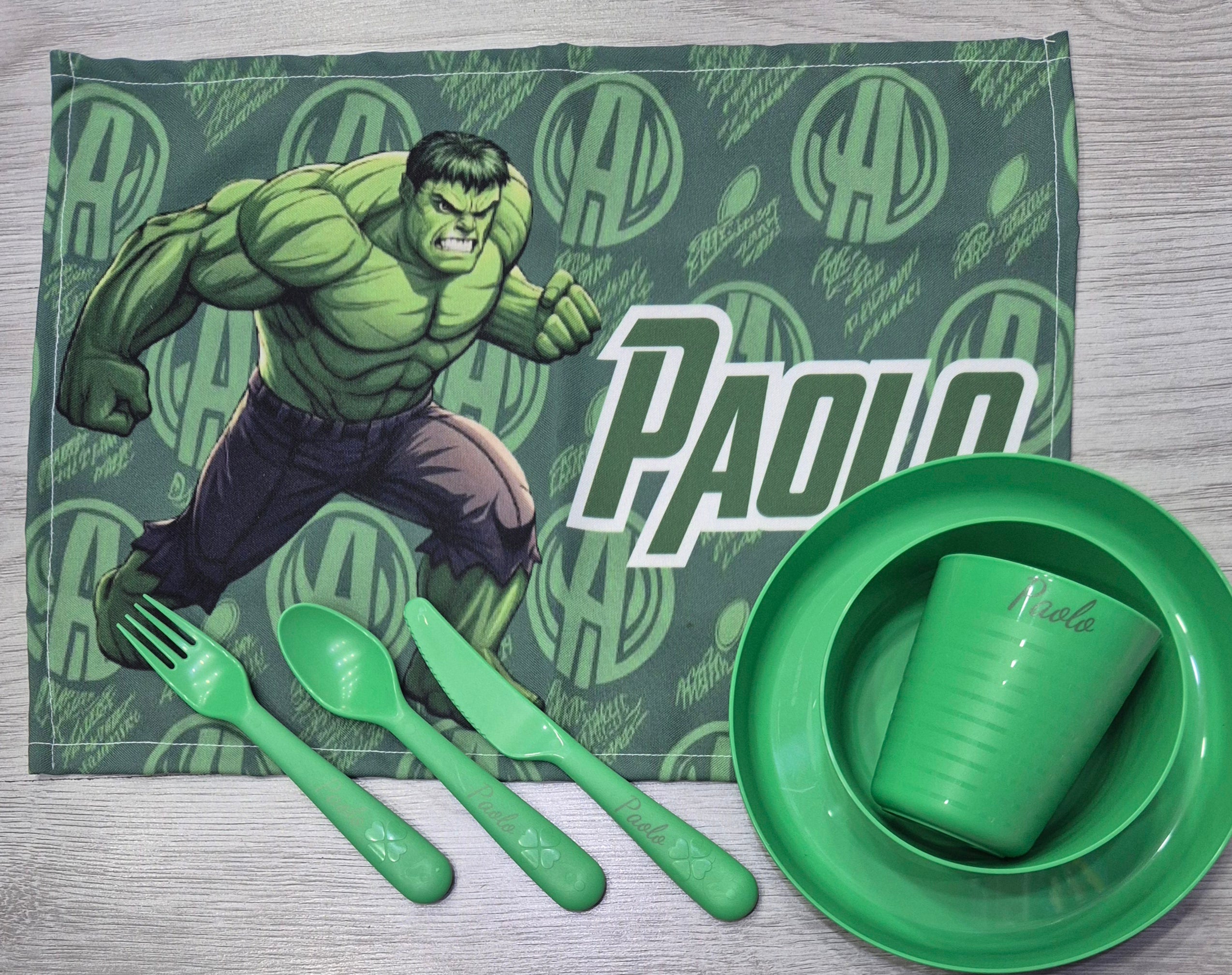 SET SCUOLA PERSONALIZZATO -Hulk