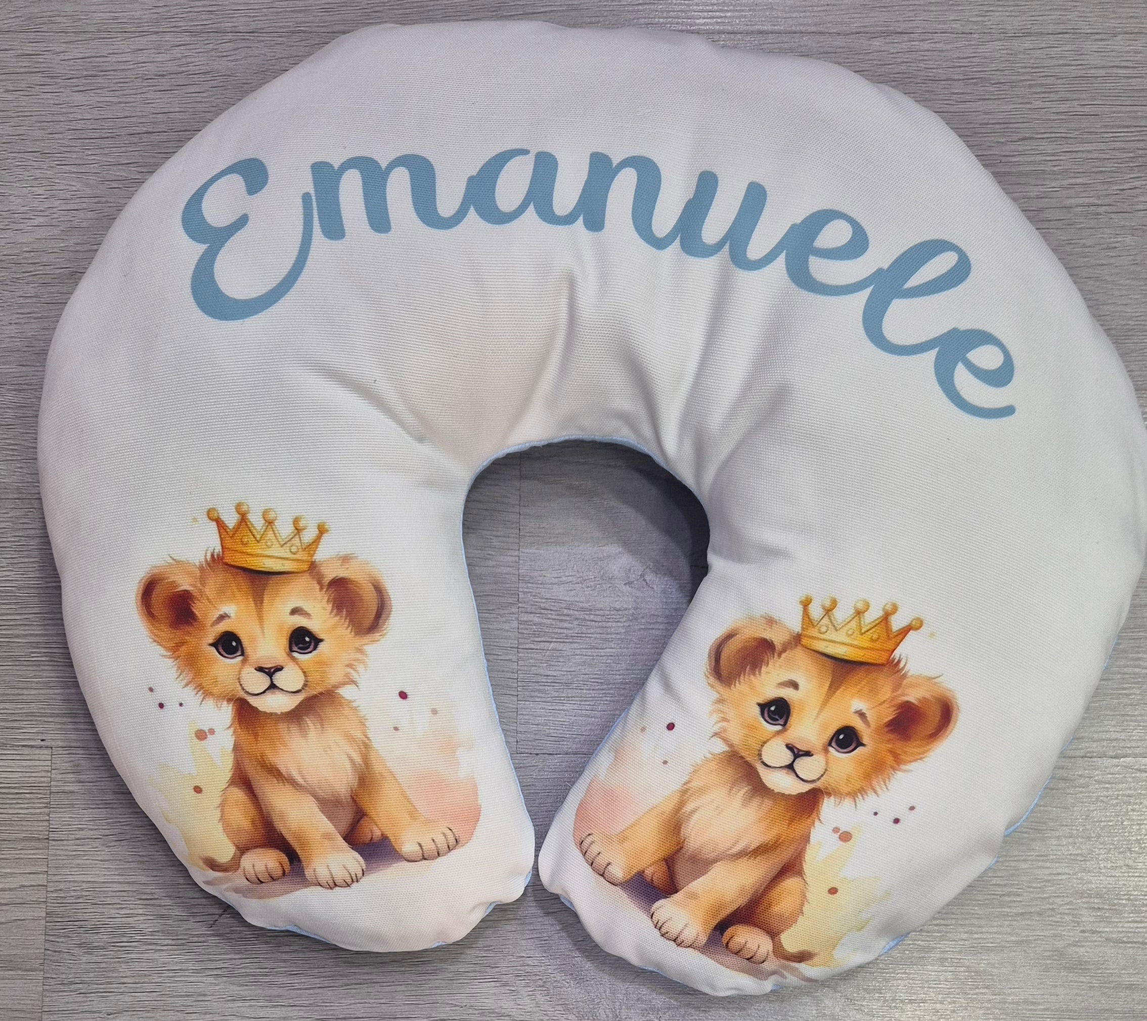 Cuscino allattamento personalizzato