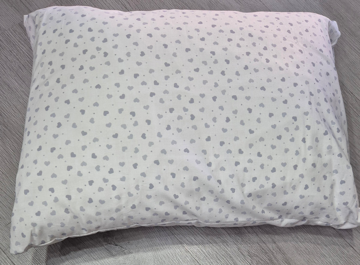 Mella Kids Cuscino per lettino Yuppie - Guanciale sfoderabile e antisoffoco - modello alto