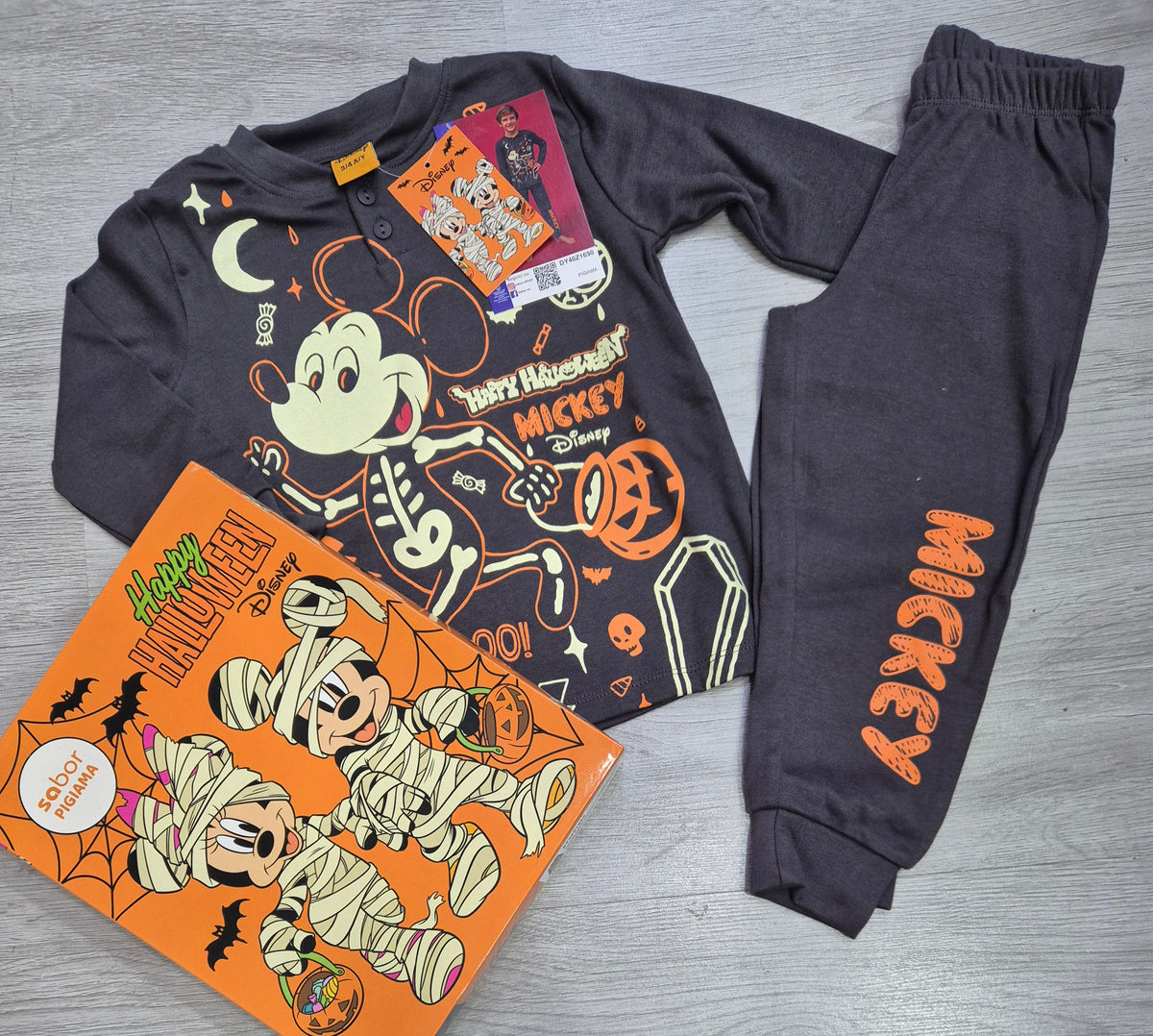 PIGIAMA TOPOLINO -HALLOWEEN SABOR