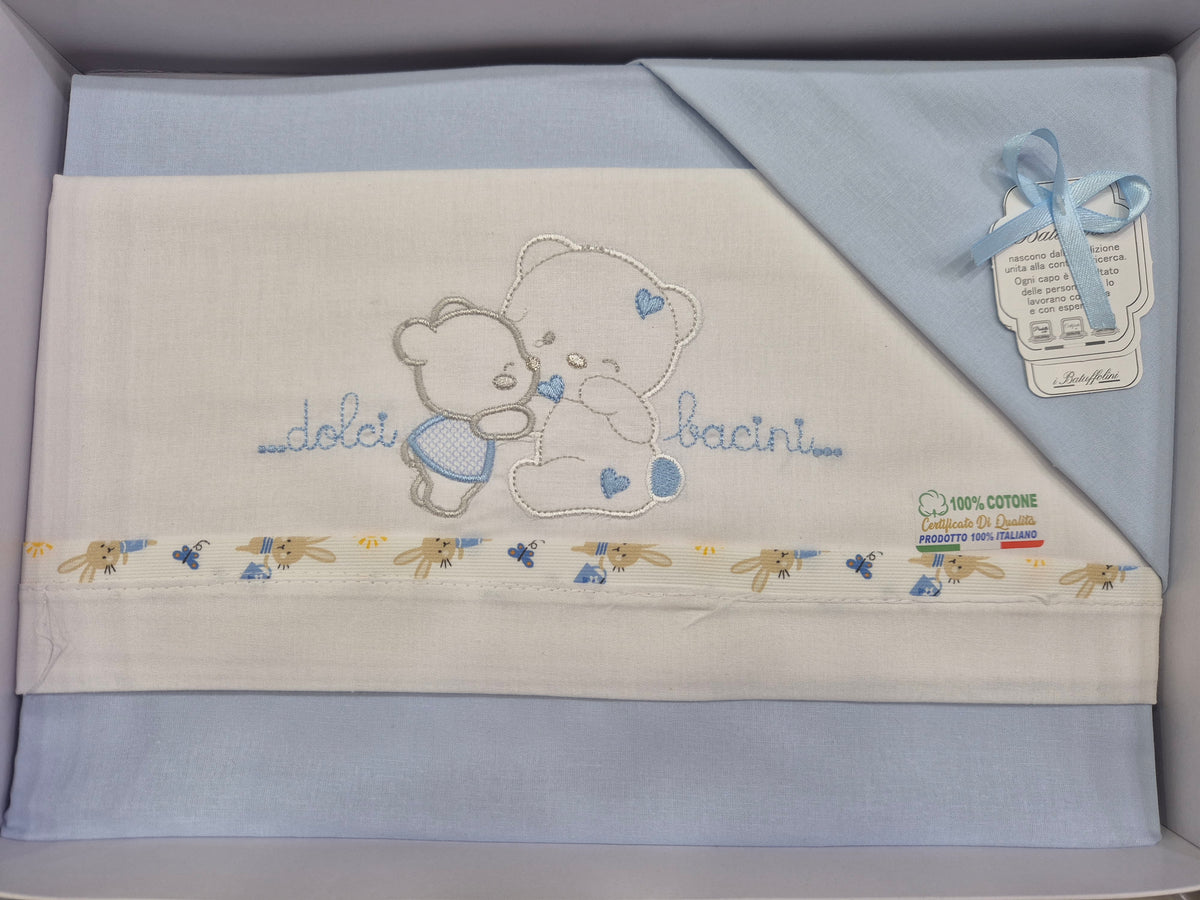 Composè lettino VARIE FANTASIE AZZURRE