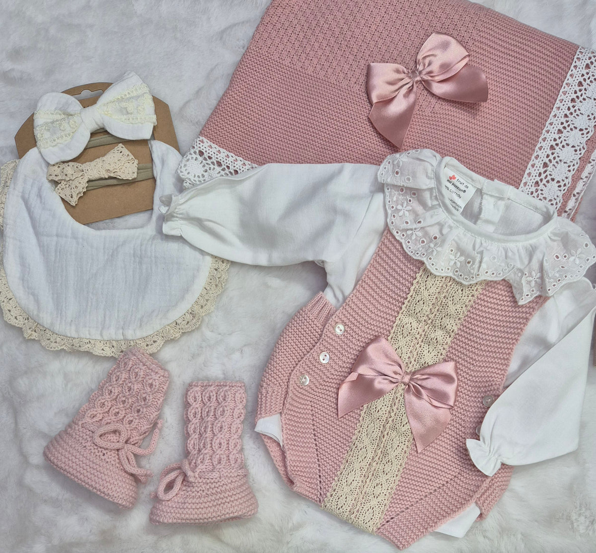 Set nascita NEONATA -ROSE