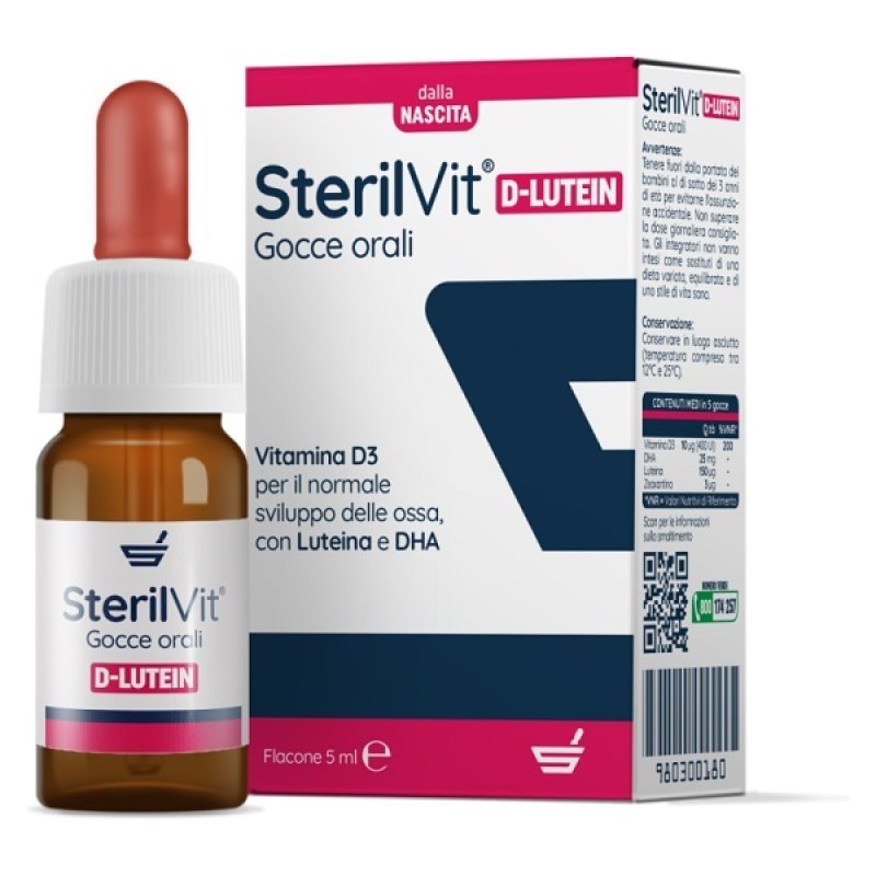 STERILVIT D-LUTEIN gocce orali