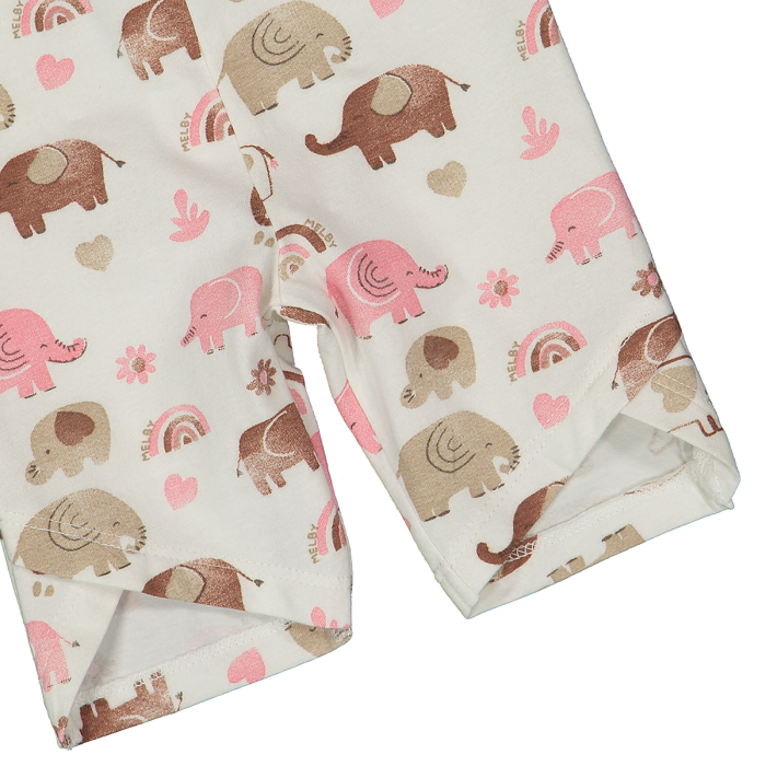 Completo in jersey stretch per neonata