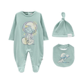 Set i Puffi™con tutina, berretto e bavaglino