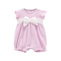 Pagliaccetto in piquet per neonata