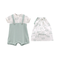 Pagliaccetto effetto 2-in-1 in bamboo per neonato