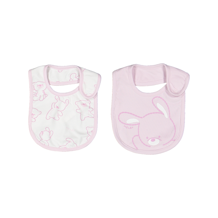Confezione bipack BAVETTE per neonato