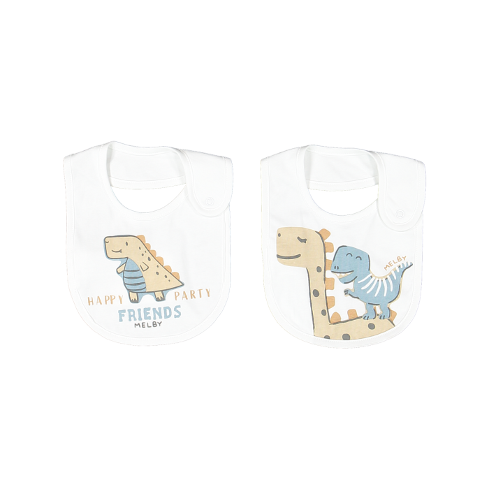 Confezione bipack bavaglino per neonato