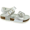 Cliawalk-ARGENTO sandalo bambina