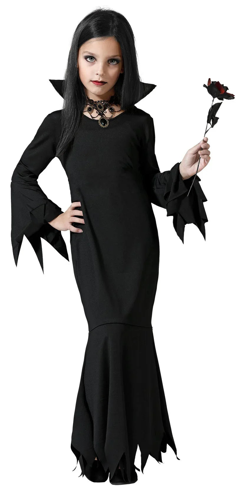 Costume da Madre Gotica Famiglia Sinistra per Bambina