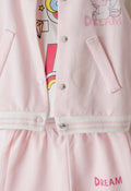 Tuta 3 pezzi bambina primaverile