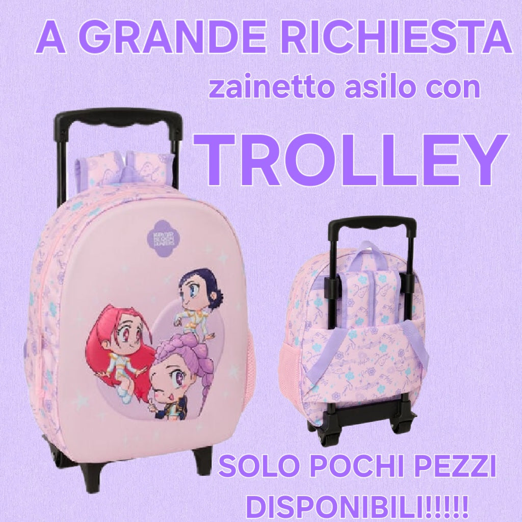 Zainetto asilo con Trolley -HUNTRIX
