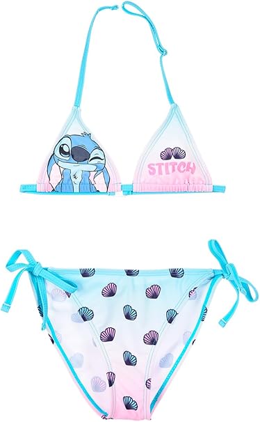 STITCH ESTATE costume bambina 2 pezzi