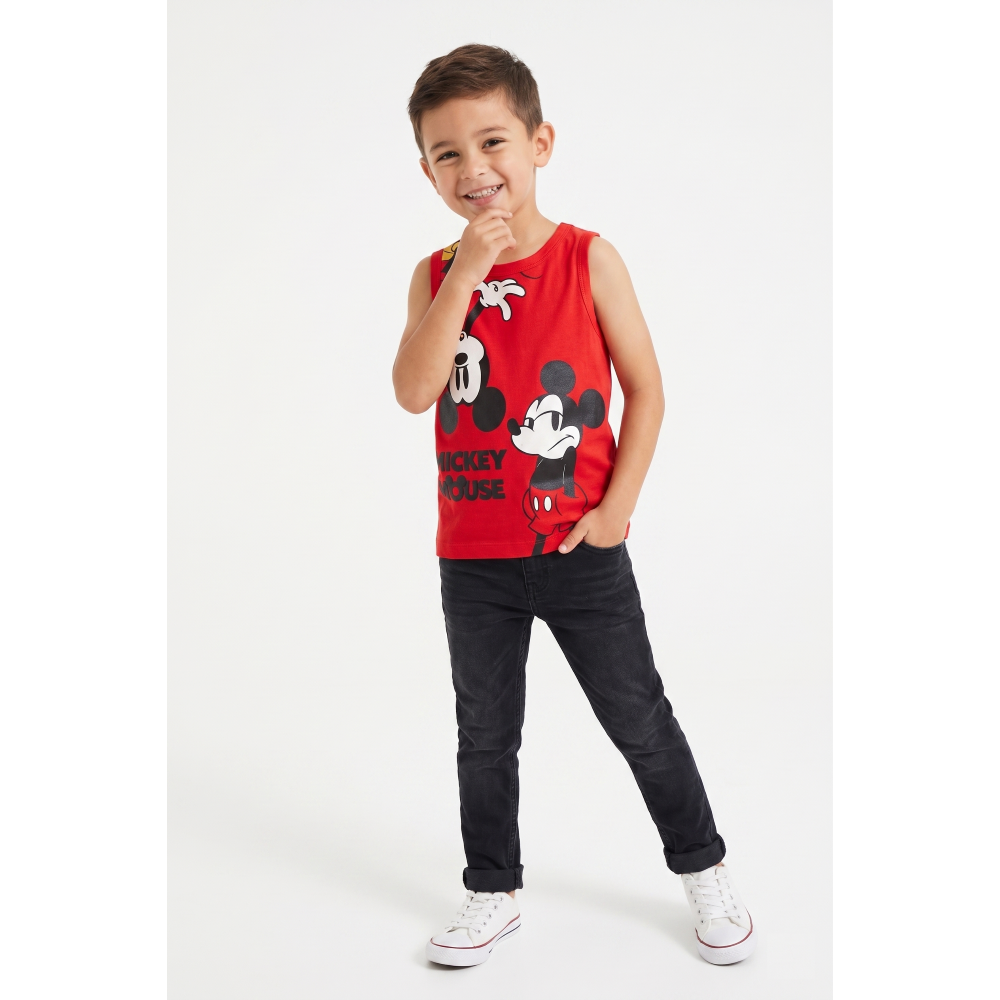 CANOTTA TOPOLINO DISNEY BAMBINO SMANICATA