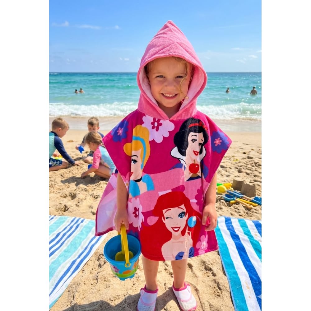 Poncho Mare Bambina Disney Princess