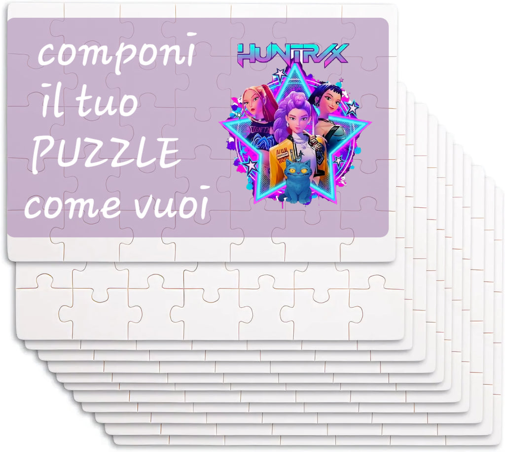 PUZZLE PERSONALIZZATO - HUNTRIX