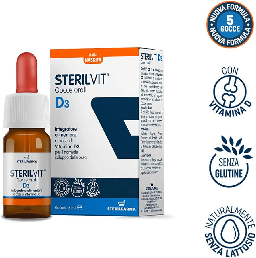 STERILVIT D3 gocce orali