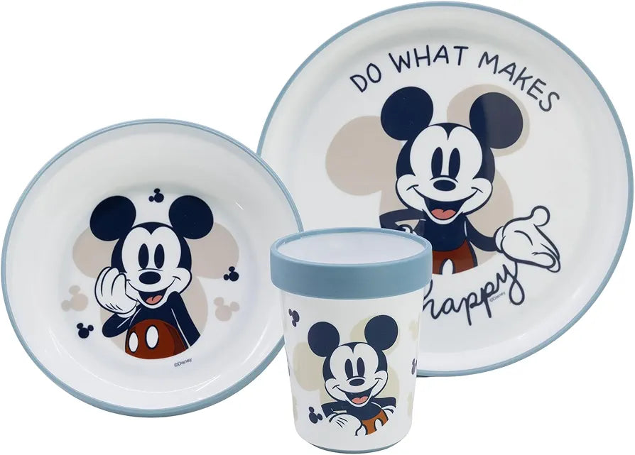 Set Pappa Bimbi Antiscivolo Topolino
