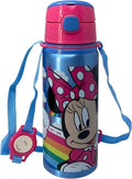 Borraccia in alluminio con cannuccia Minnie Disney 600 ml